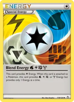 Blend Energy Water Lightning Fighting Metal, Dragons Exalted #118/124