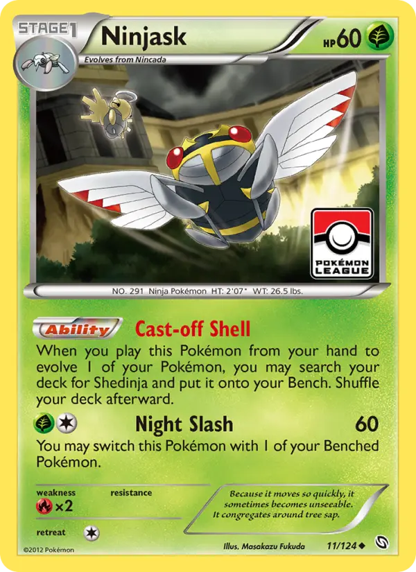 Ninjask, Dragons Exalted #11