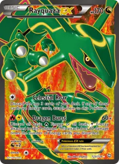 Rayquaza-EX, Dragons Exalted #123/124