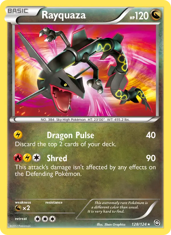 Rayquaza, Dragons Exalted #128
