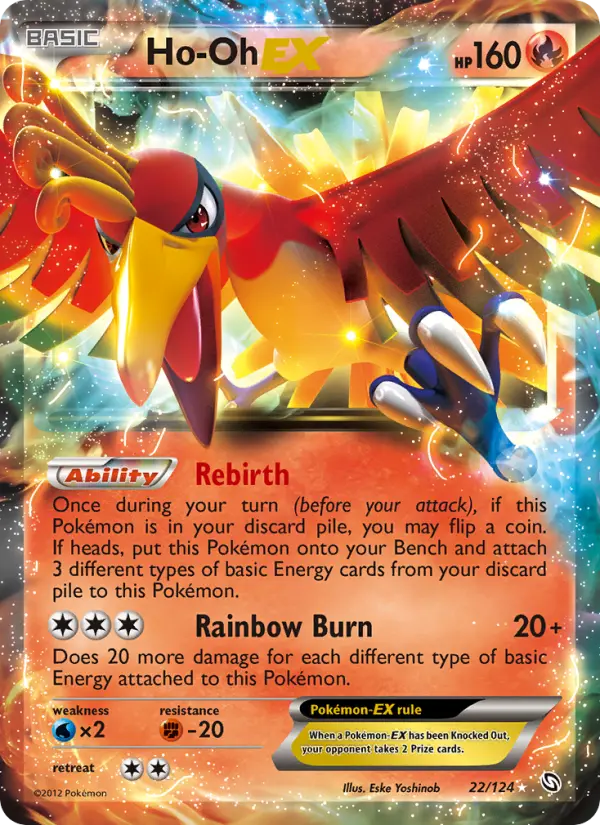 Ho-Oh-EX, Dragons Exalted #22