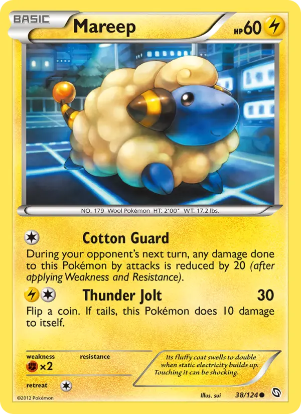 Mareep, Dragons Exalted #38