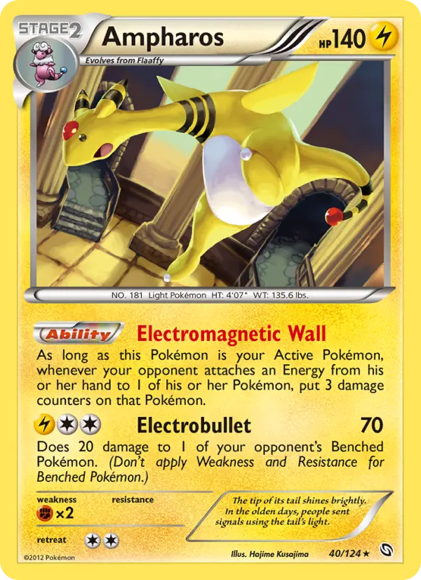 Ampharos, Dragons Exalted #40