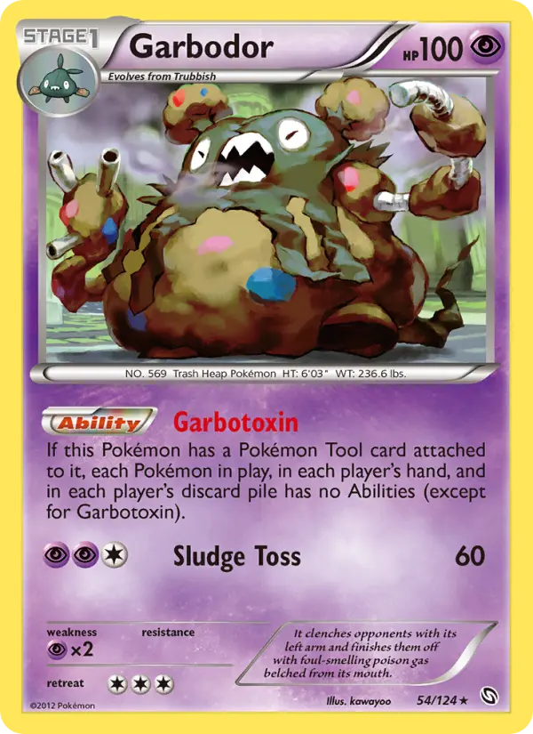 Garbodor, Dragons Exalted #54