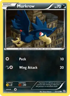 Murkrow, Dragons Exalted #72/124