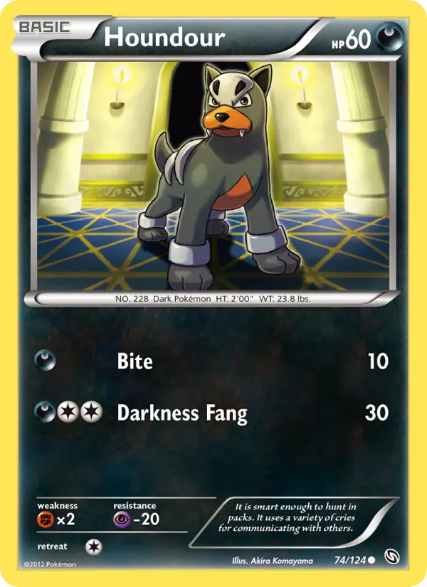 Houndour, Dragons Exalted #74