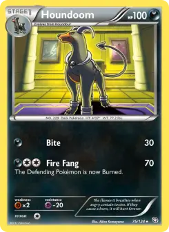 Houndoom, Dragons Exalted #75/124