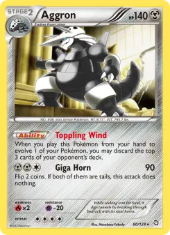 Aggron, Dragons Exalted #80/124