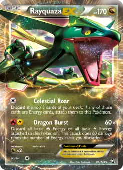 Rayquaza-EX, Dragons Exalted #85/124