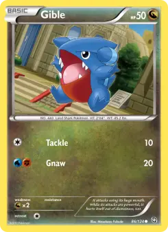 Gible, Dragons Exalted #86/124