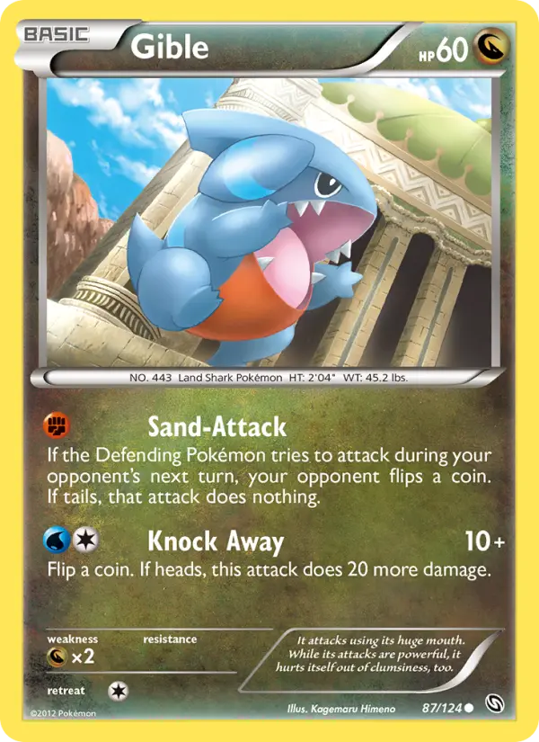 Gible, Dragons Exalted #87
