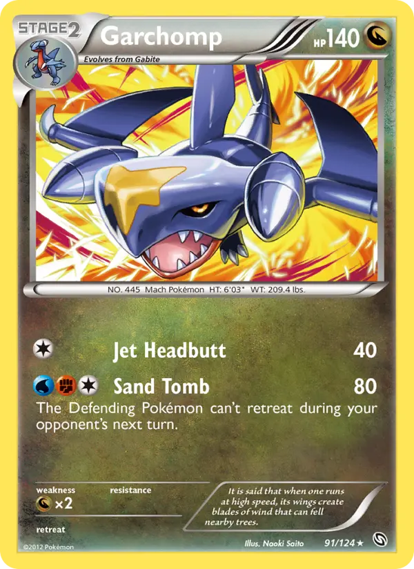 Garchomp, Dragons Exalted #91