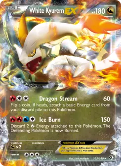 White Kyurem-EX, Boundaries Crossed #103/149