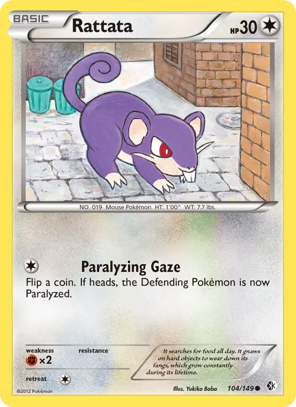 Rattata, Boundaries Crossed #104