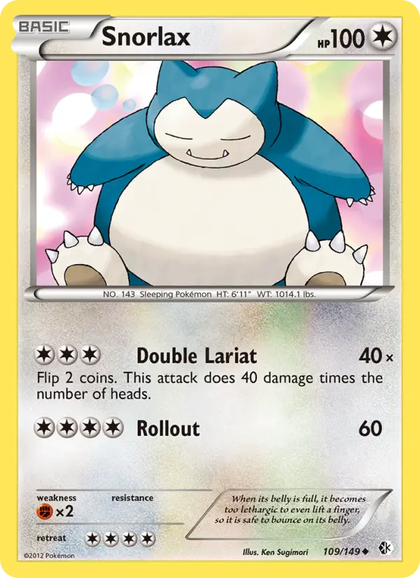 Snorlax, Boundaries Crossed #109
