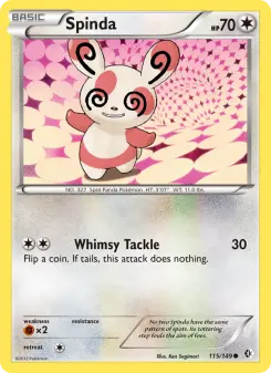 Spinda, Boundaries Crossed #115/149