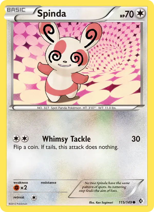 Spinda, Boundaries Crossed #115