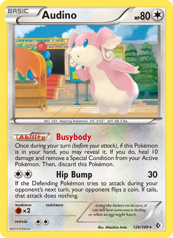 Audino, Boundaries Crossed #126