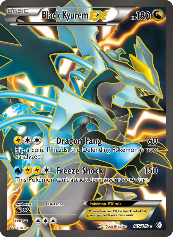 Black Kyurem-EX, Boundaries Crossed #145