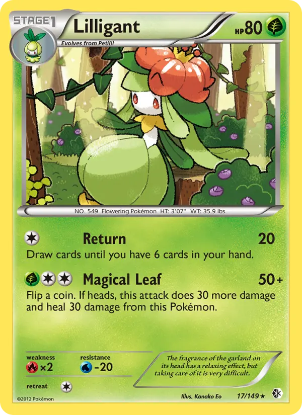 Lilligant, Boundaries Crossed #17