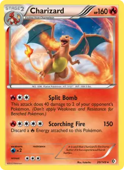Charizard, Boundaries Crossed #20/149