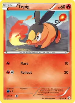 Tepig, Boundaries Crossed #24/149
