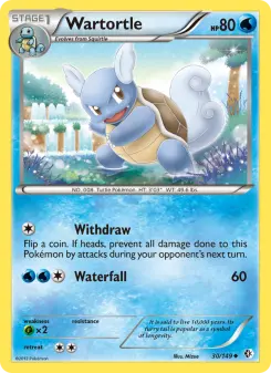 Wartortle, Boundaries Crossed #30/149
