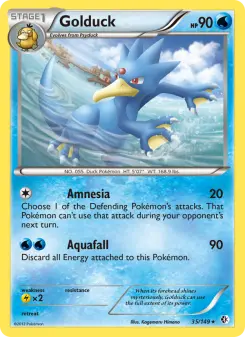 Golduck, Boundaries Crossed #35/149