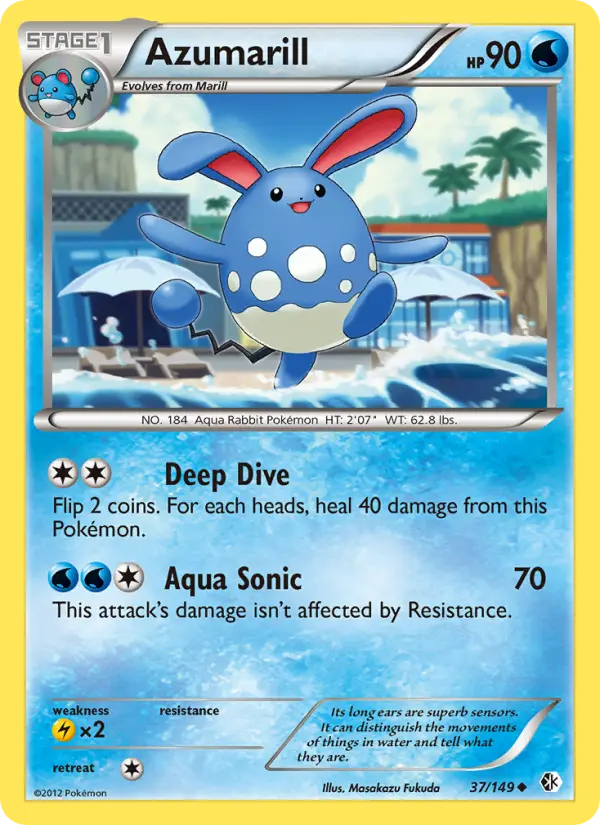 Azumarill, Boundaries Crossed #37