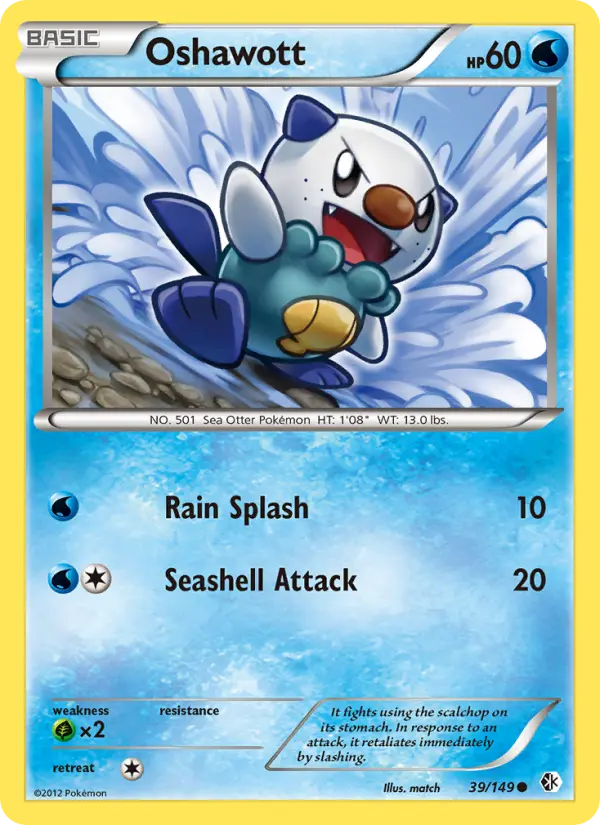 Oshawott, Boundaries Crossed #39