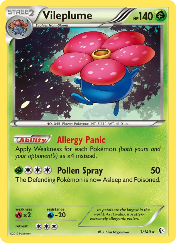 Vileplume, Boundaries Crossed #3