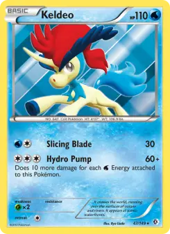 Keldeo, Boundaries Crossed #47/149