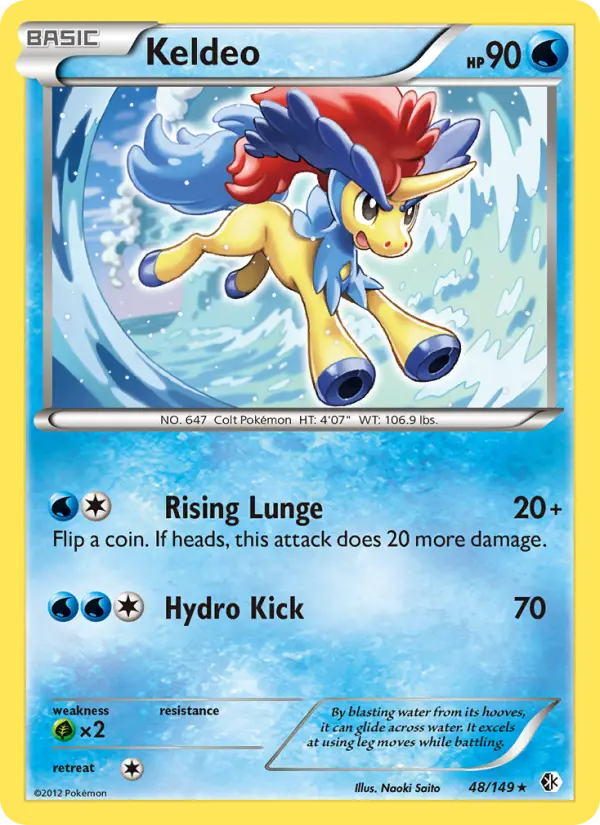 Keldeo, Boundaries Crossed #48