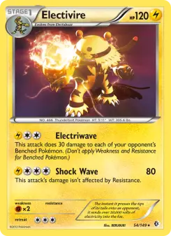 Electivire, Boundaries Crossed #54/149