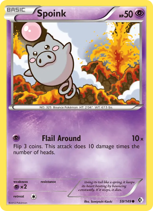 Spoink, Boundaries Crossed #59