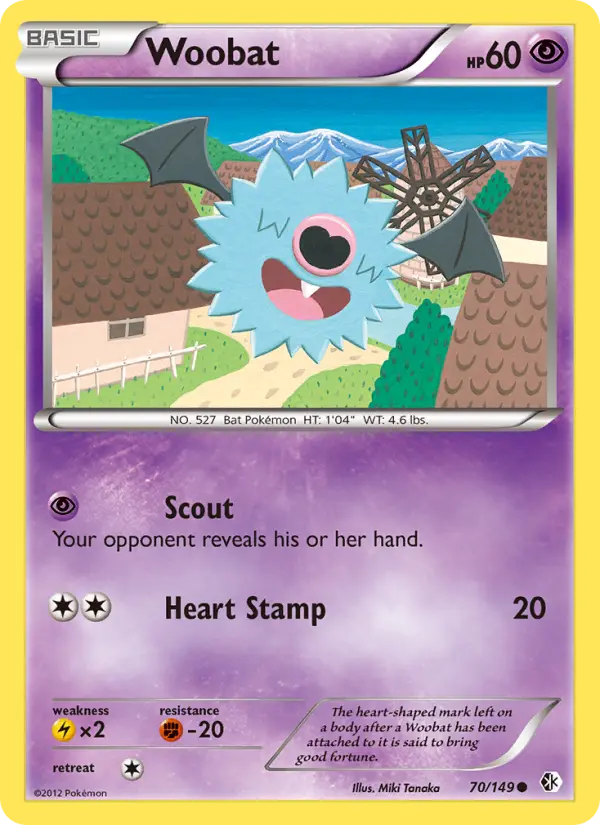 Woobat, Boundaries Crossed #70