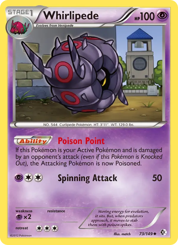 Whirlipede, Boundaries Crossed #73