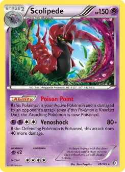 Scolipede, Boundaries Crossed #74/149