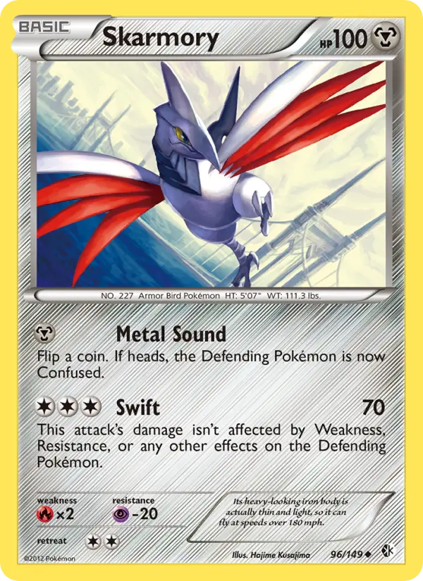 Skarmory, Boundaries Crossed #96