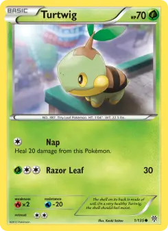 Turtwig, Plasma Storm #1/135