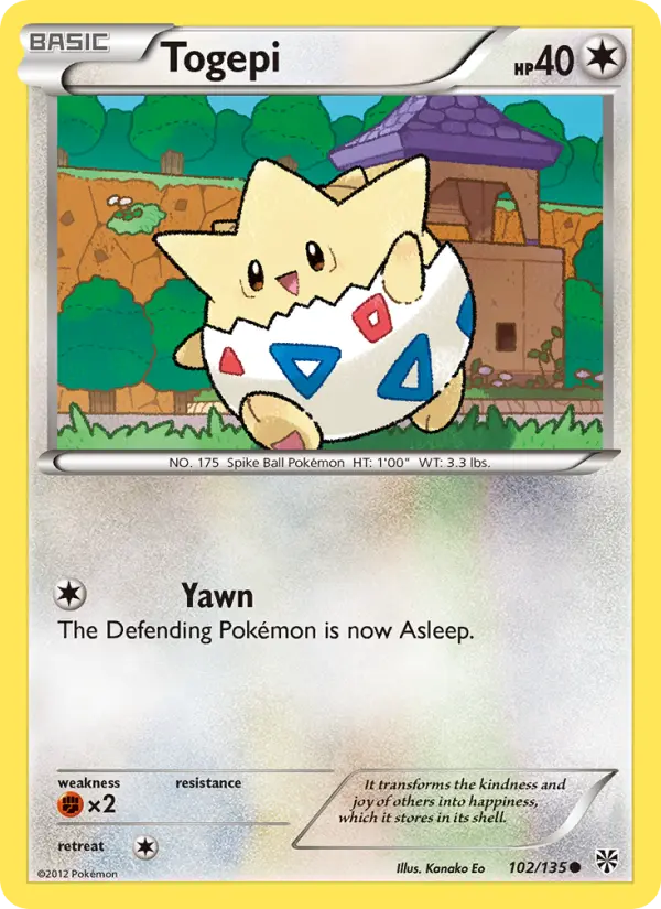 Togepi, Plasma Storm #102