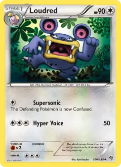 Loudred, Plasma Storm #106/135