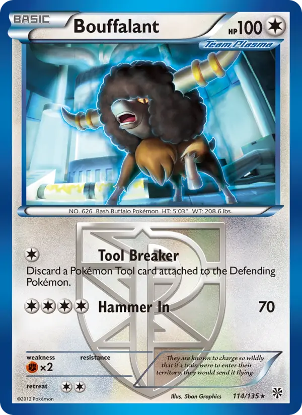 Bouffalant, Plasma Storm #114