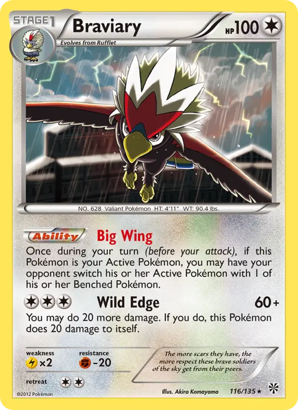Braviary, Plasma Storm #116