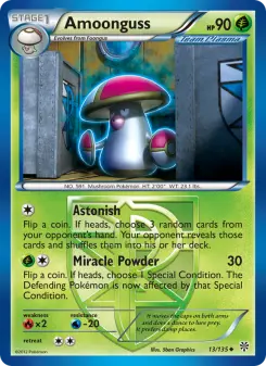 Amoonguss, Plasma Storm #13/135