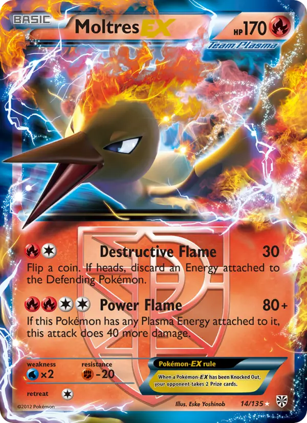 Moltres-EX, Plasma Storm #14