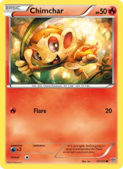 Chimchar, Plasma Storm #15/135
