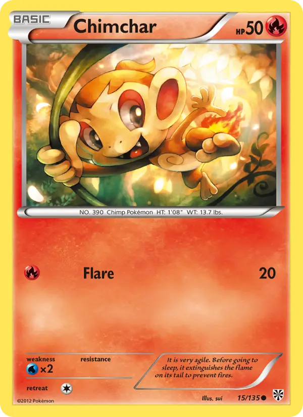 Chimchar, Plasma Storm #15