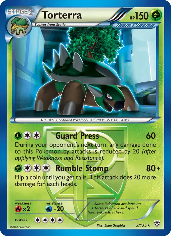 Torterra, Plasma Storm #3