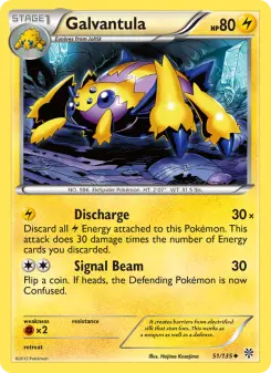 Galvantula, Plasma Storm #51/135